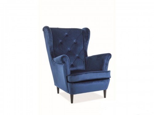 Крісло Signal Lady Velvet Темно-синій